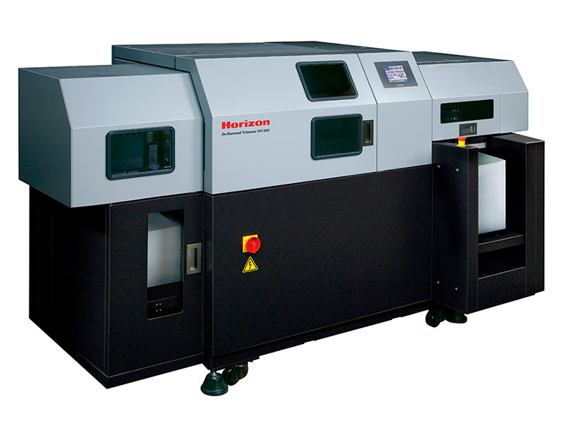 Бумагорезательная машина Horizon HT-30 сэкономит до 50% времени, необходимого для сдачи заказов 