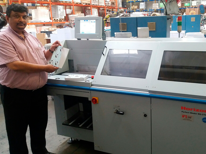 Типография Enveco удваивает производство печатной продукции после установки клеевой машины Horizon 270V