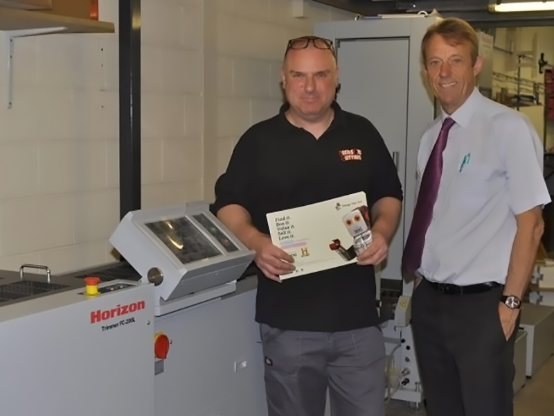 Английские типографии сохраняют верность брошюровочным системам Horizon Английские типографии сохраняют верность брошюровочным системам Horizon