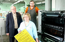 Офсетная печатная машина SOLNA125 установлена специалистами ГК ТЕРРА ПРИНТ в Саровской типографии