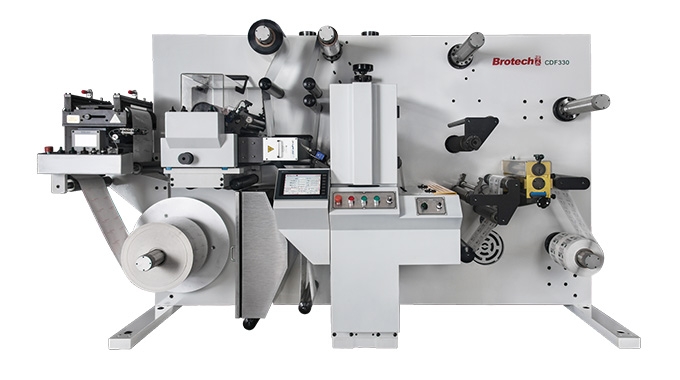 Brotech CDF330 - многообразие видов отделки печатных этикеток для малых и средних производств