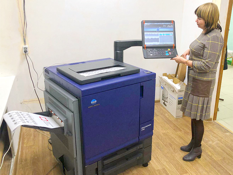 Новая цифровая машина Konica Minolta AccurioPrint C4065 инсталлирована ТЕРРА ПРИНТ в Чувашии