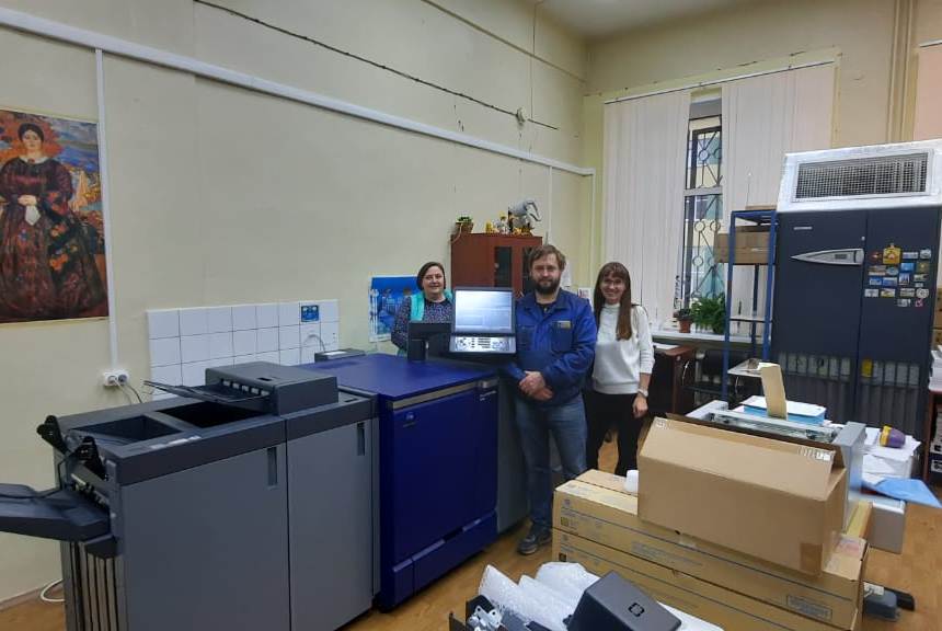 Новая цифровая печатная система Konica Minolta Accurio Press C7090 запущена в Дубне