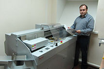 Комплекс отделочного оборудования установлен ГК ТЕРРА ПРИНТ в сети центров «Интерштамп»