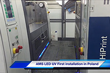 Две системы AMS LED UV установлены на Manroland 505 LV в «Лотос Полиграфия»
