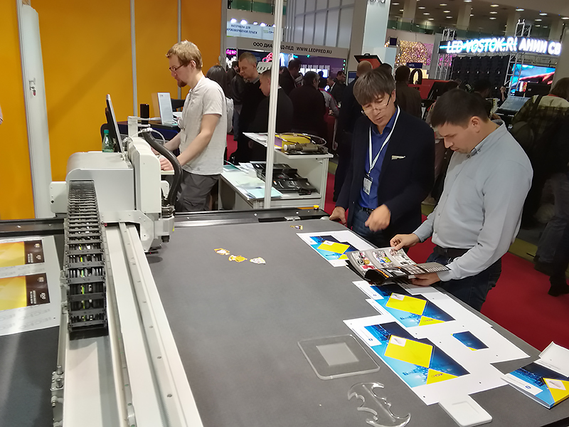 ГК ТЕРРА ПРИНТ на выставке «Реклама-2018» в Экспоцентре. Фоторепортаж.