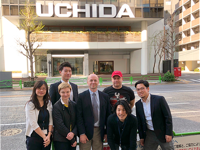 Специалисты ТЕРРА ПРИНТ прошли плановое обучение на заводе UCHIDA в Японии
