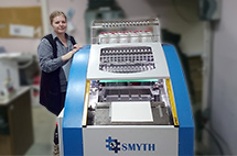 Шитье нитками от SMYTH: новая машина от ТЕРРА ПРИНТ в московской типографии «Вишневый пирог»